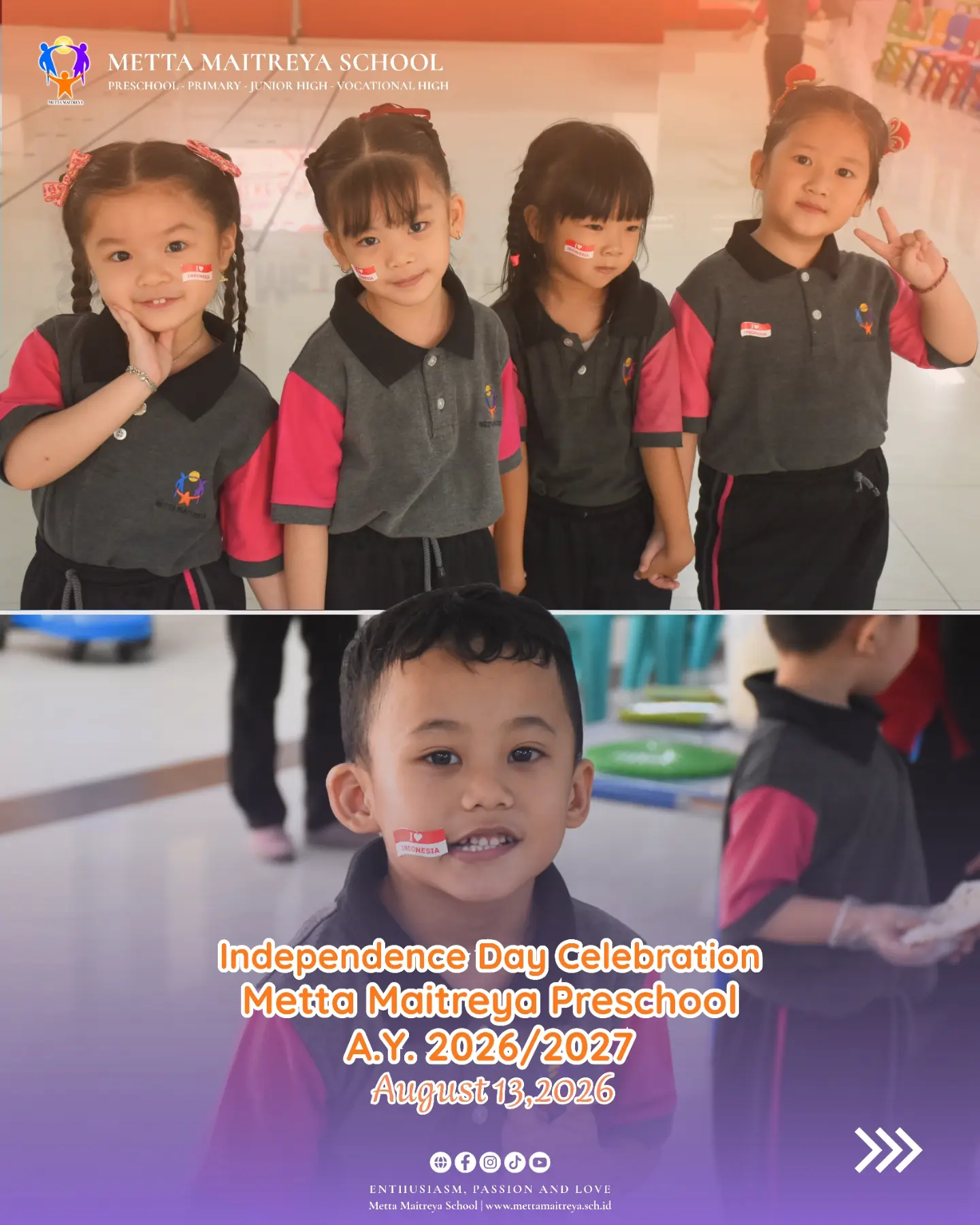 Independence Day Celebration Metta Maitreya Preschool A.Y. 2026-2027